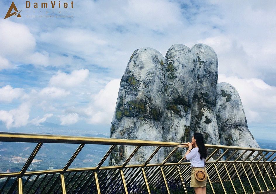 Cây Cầu Vàng ở Đà Nẵng