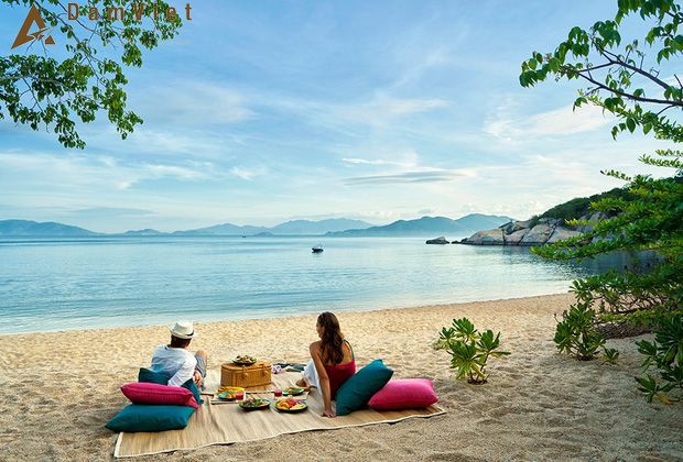 picnic trên biển