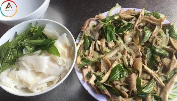 Bánh ướt lòng gà