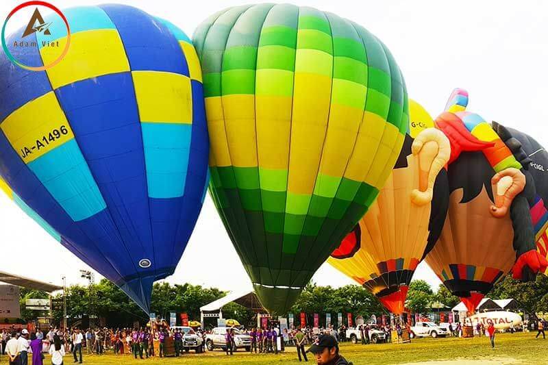 Lễ hội khinh khí cầu quốc tế ở Mộc Châu